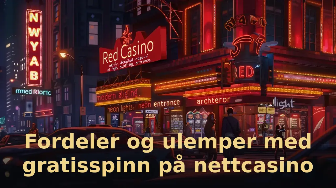 Fordeler og ulemper med gratisspinn på nettcasino