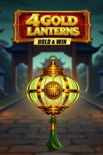 4 Gold Lanterns Hold & Win-spilleautomat hos Cleobetra Casino